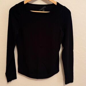 Ann Taylor Black Sweater Too